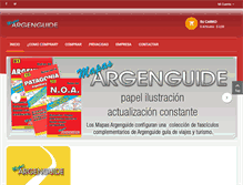 Tablet Screenshot of mapasargenguide.com.ar